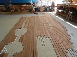 Teak Decks Bow 3